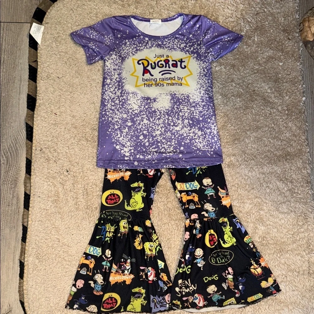 “Just a Rugrat being raised by her 90s mama” Outfit